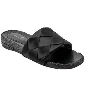 Bandolino Women's Deedee Woven Upper Espadrille Slide Sandals Size 10